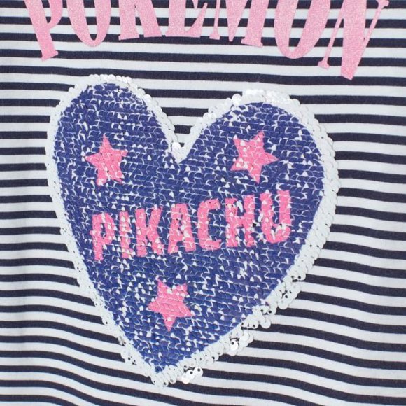 H M Shirts Tops Hm Pokemon Pikachu Top With Reversible Sequins Poshmark